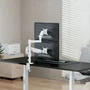 Aisens Soporte de Mesa Eco Contrapeso para 2 Monitores 17-32 Pulgadas, Blanco